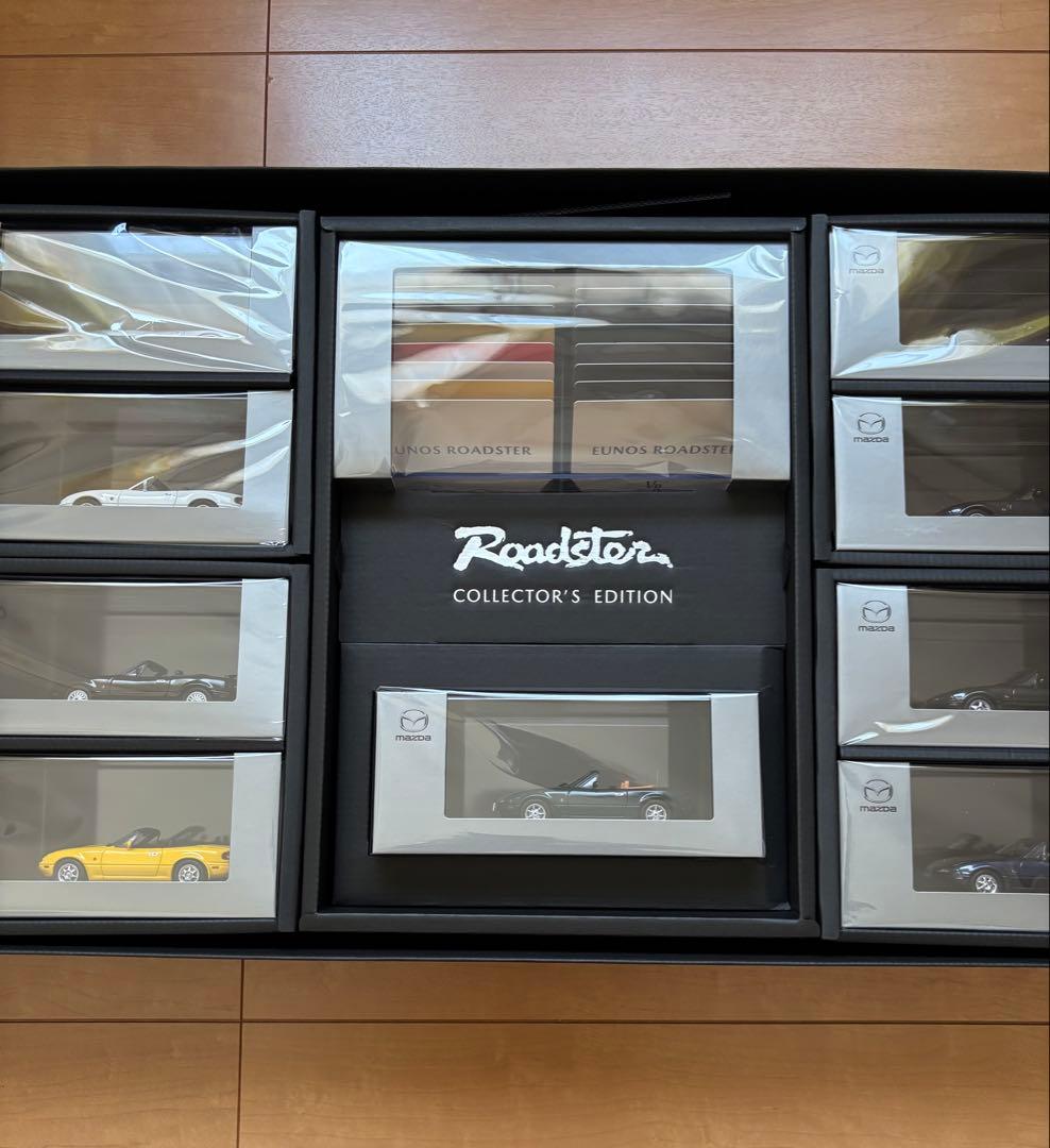 EUNOS ROADSTER MODEL CAR SET 1/43 17台セット