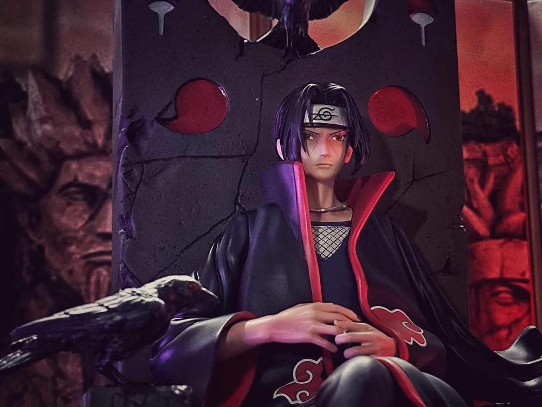 ナルト うちはイタチ ガレージキット 塗装済み完成品 フィギュア 1/6