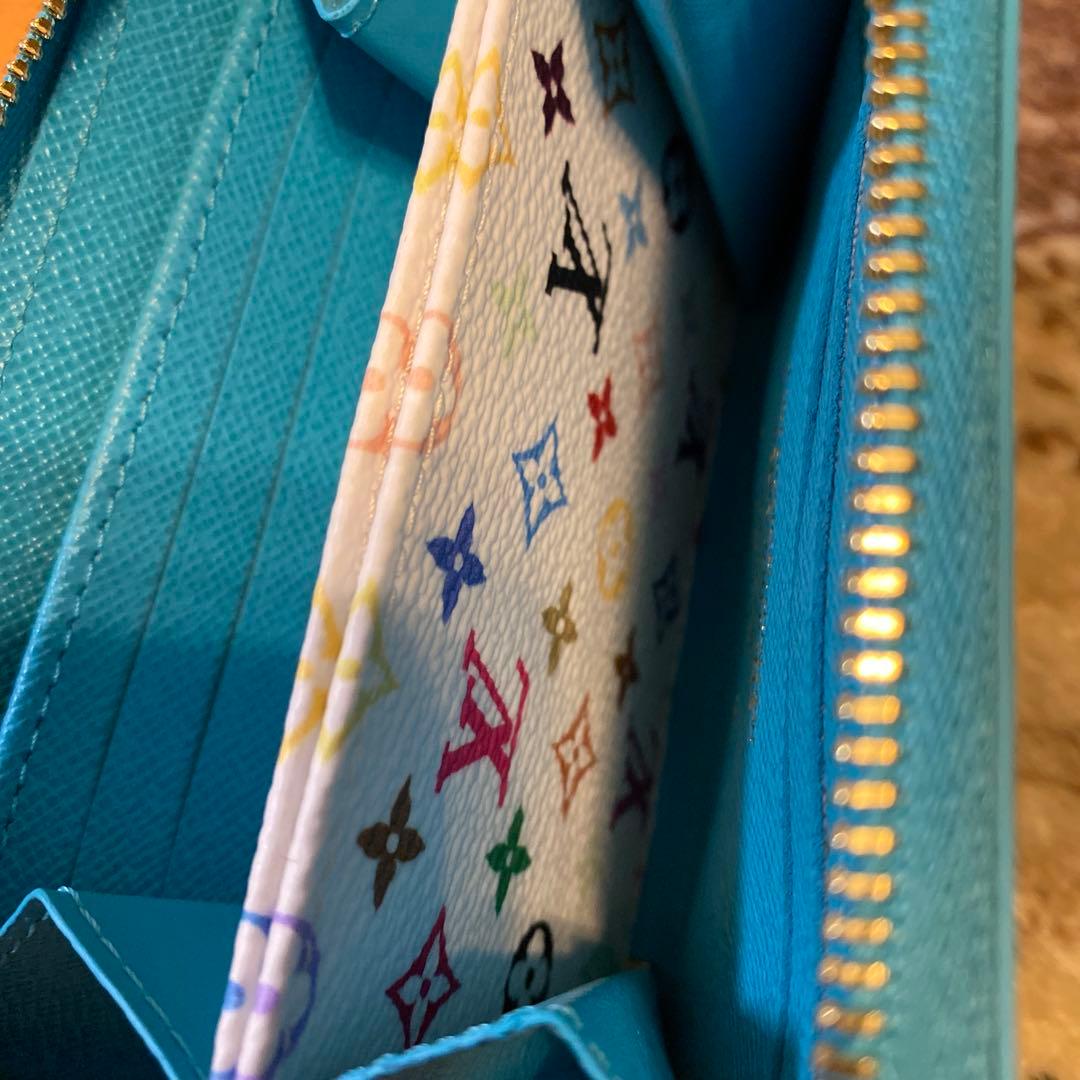 未使用 ルイヴィトン 村上隆コラボ ジッピーパース