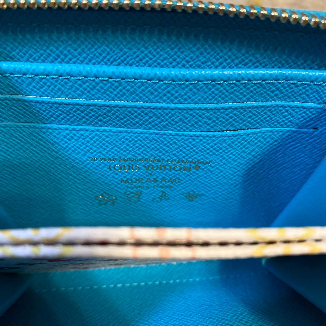 未使用 ルイヴィトン 村上隆コラボ ジッピーパース