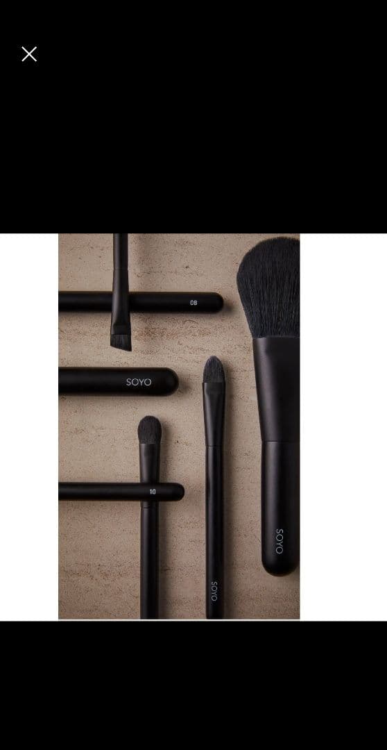値下げ未開封SOYO メイクブラシセット 10本 + ケース