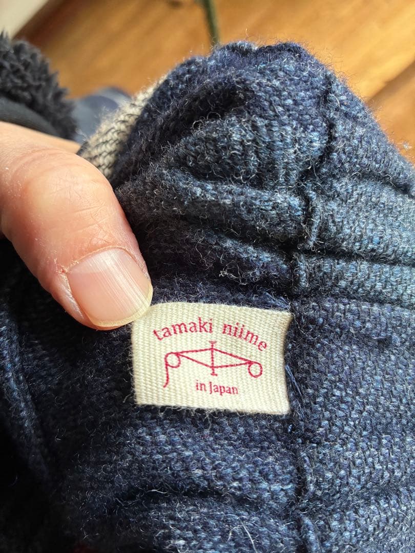 【tamaki niime】 tarun pants ウール　short