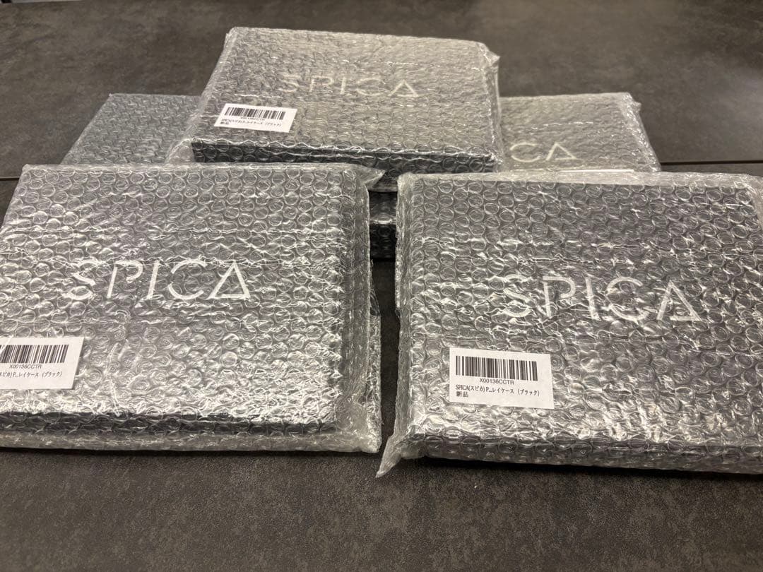 SPICA P.V.ケース ブラック 新品 5点セット