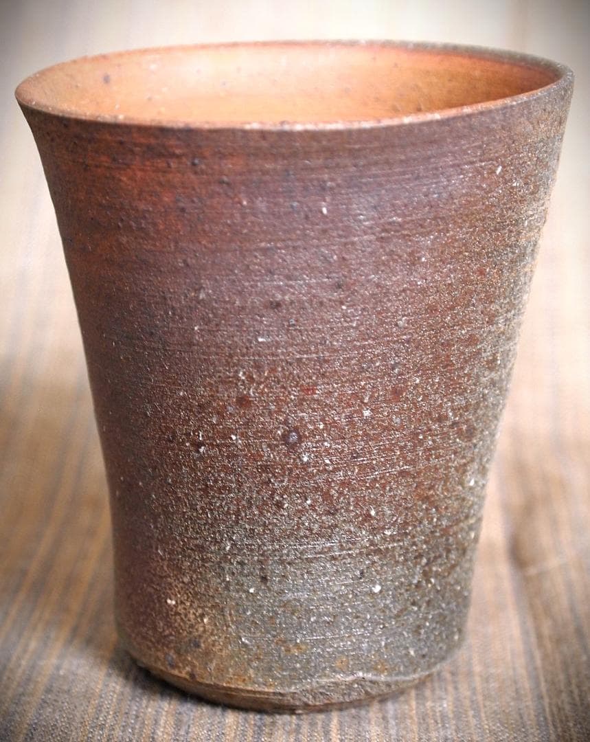 人気作家☆中里隆☆唐津南蛮麦酒器D☆緋色 - yellows.co.jp 日本