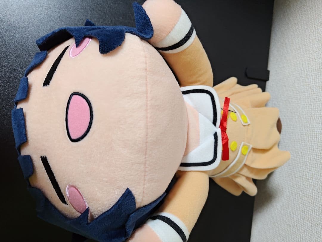 【美品】バンドリ　メガジャンボ寝そべりぬいぐるみ　牛込りみ　ポッピンパーティー