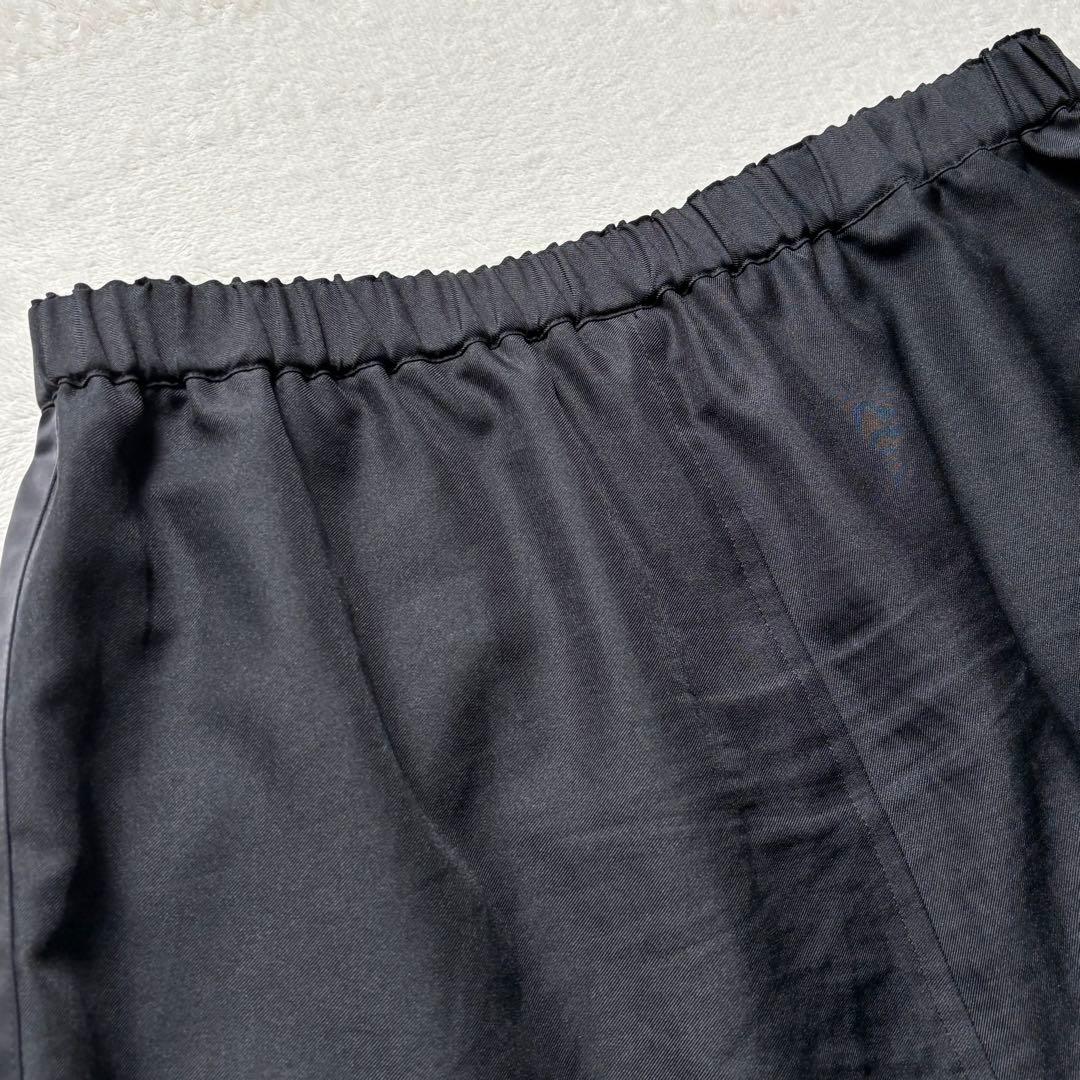 XXL】ブラック コムデギャルソン サルエルパンツ サイドライン