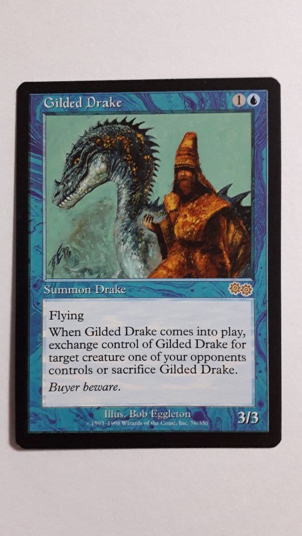 MTG】金粉のドレイク【英語】