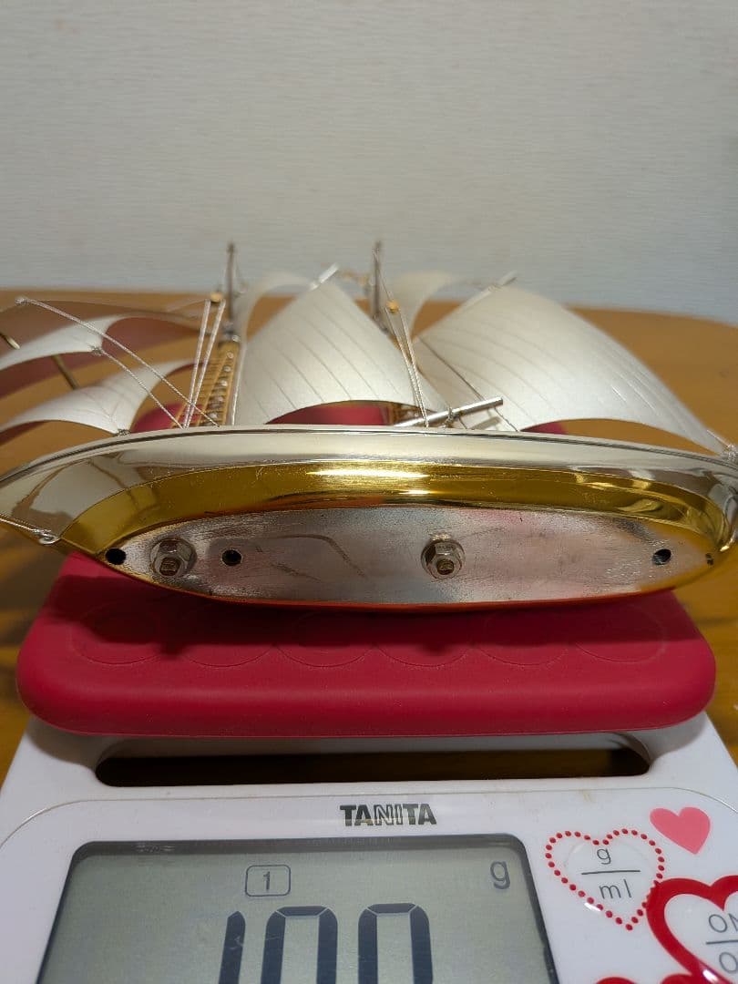SILVER985　銀製ヨット　TAKEHIKO 199g