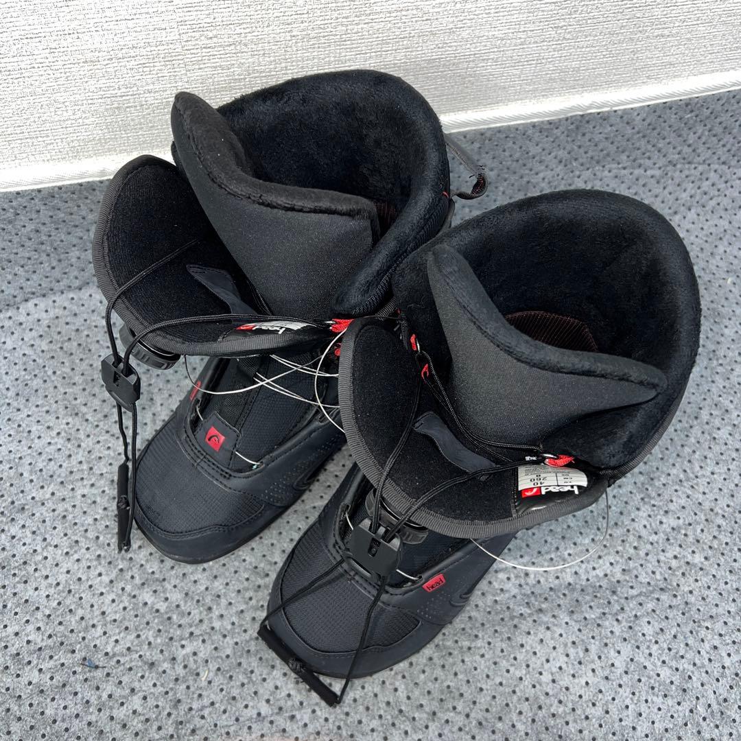 1回使用 メンズ人気サイズ26cm HEAD STRIKE BOA スノボブーツ