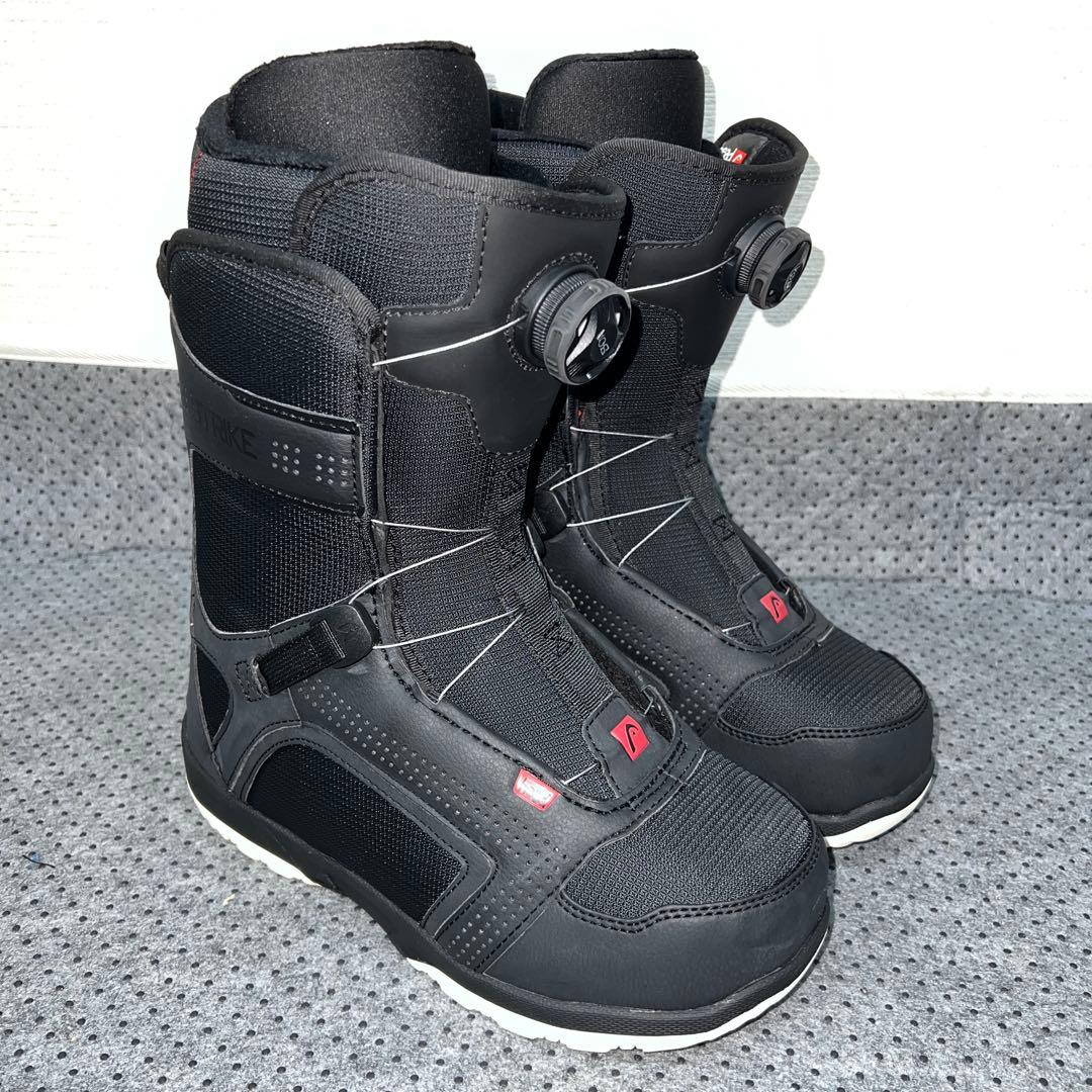 1回使用 メンズ人気サイズ26cm HEAD STRIKE BOA スノボブーツ