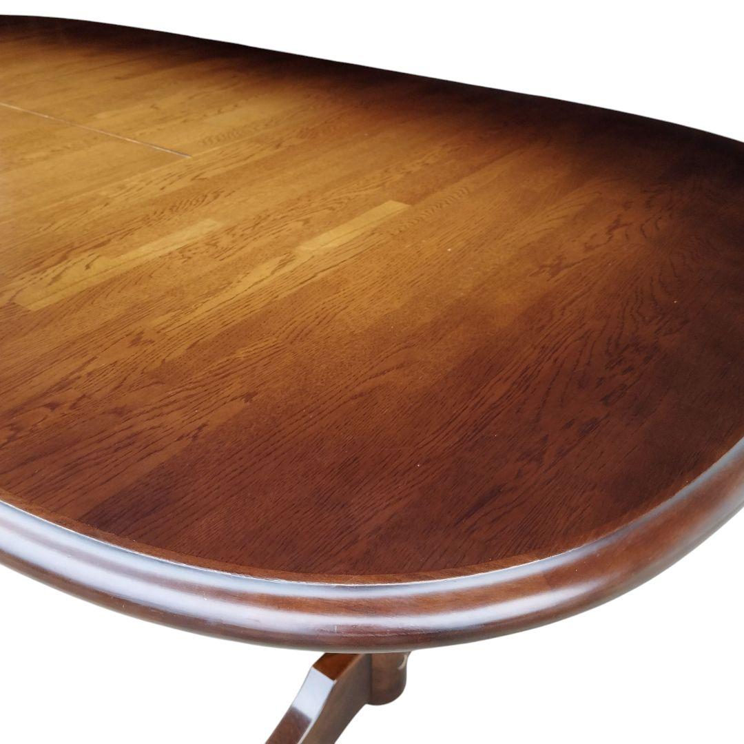 【極美品】飛騨産業 キツツキ 伸長 ダイニングテーブル エクステンションテーブル