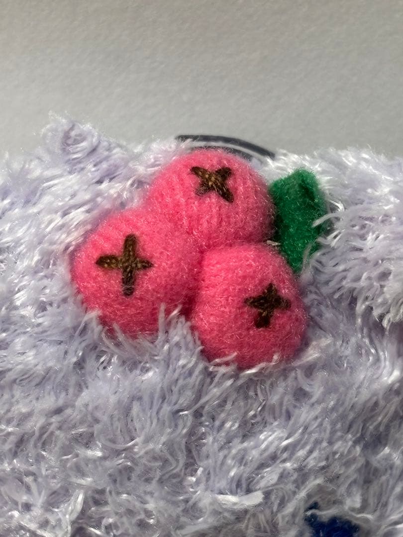 サンリオ　シュガーバニーズ　ブルーベリーうさ　ぬいぐるみ　マスコット