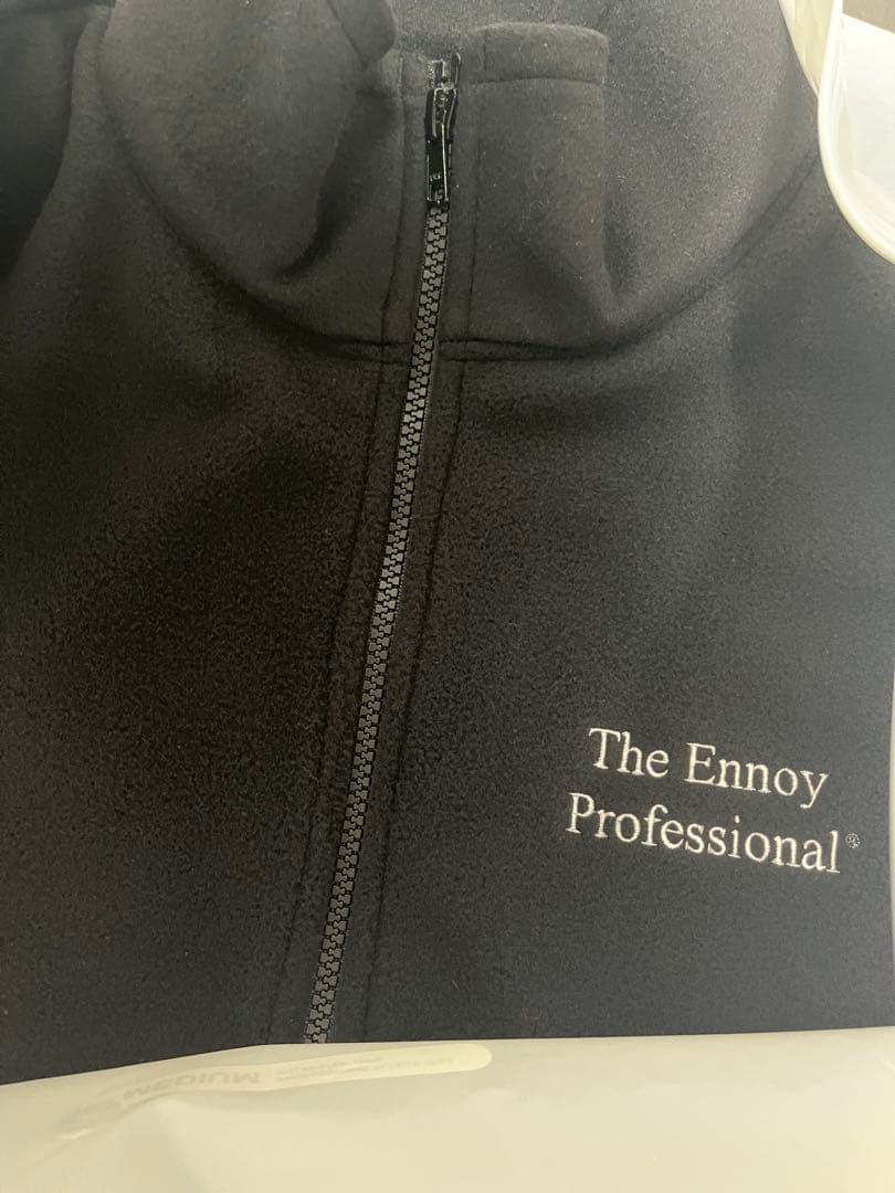 ENNOY PROFESSIONAL FLEECE VEST BLACK【M】