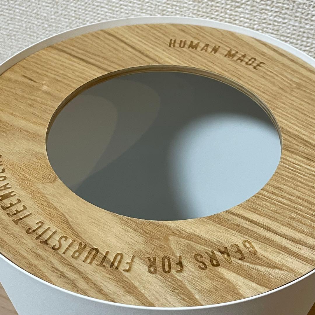 HUMAN MADE ROUND TRASH CAN \"WHITE\"ゴミ箱