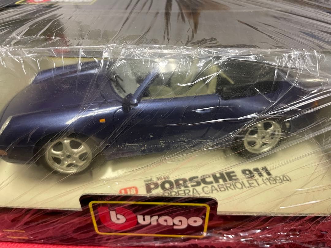 Burago ポルシェ911 カレラカブリオレ1994