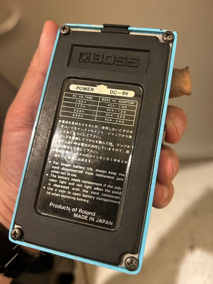 BOSS Chorus CE-2 ギターエフェクター　中古　現品のみ　完動品