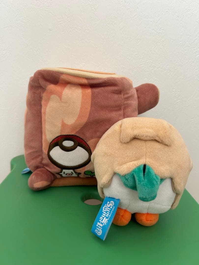 ポケモンセンター限定　切り株モクロー SummerLife ぬいぐるみ