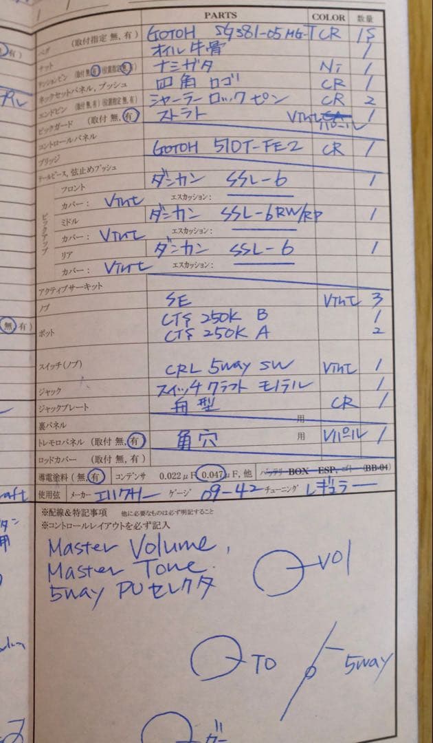 【希少】ESP CUSTOM ORDER GUITAR ハニーバースト