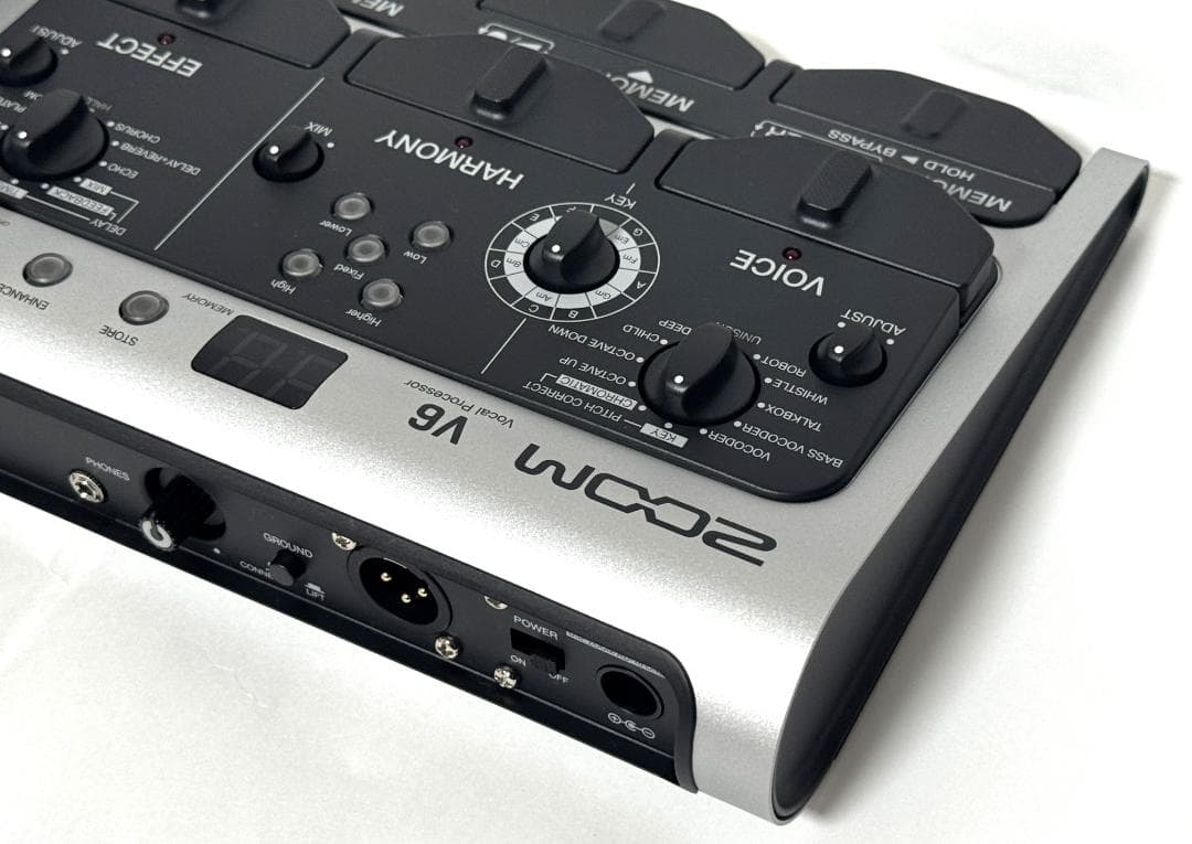 ZOOM V6 ボーカルエフェクト