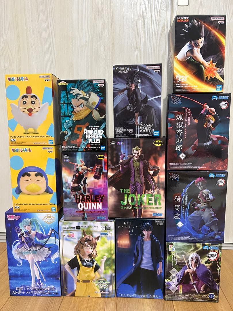 新作プライズフィギュアまとめ売り13種セット