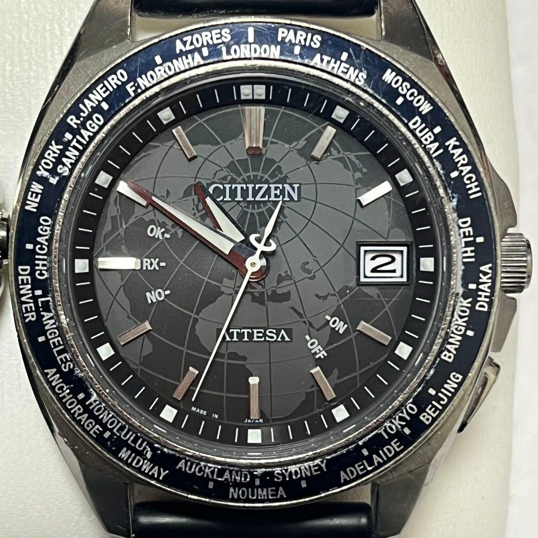 CITIZEN ATTESA 電波ソーラー 社外バンド