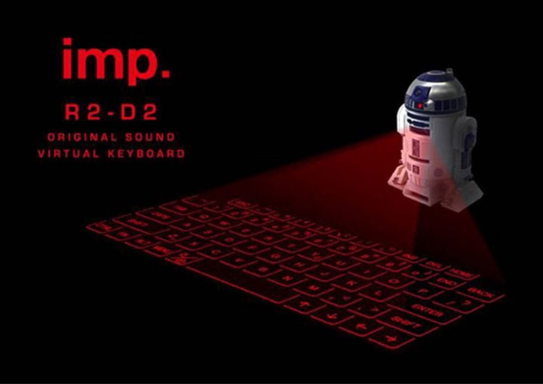 スター・ウォーズ R2-D2バーチャルキーボード