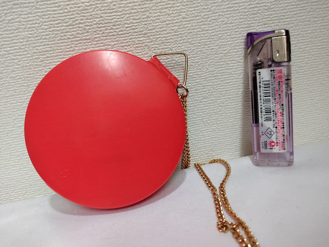 昭和レトロ 当時物 ひみつのアッコちゃん コンパクトミラー ペンダント