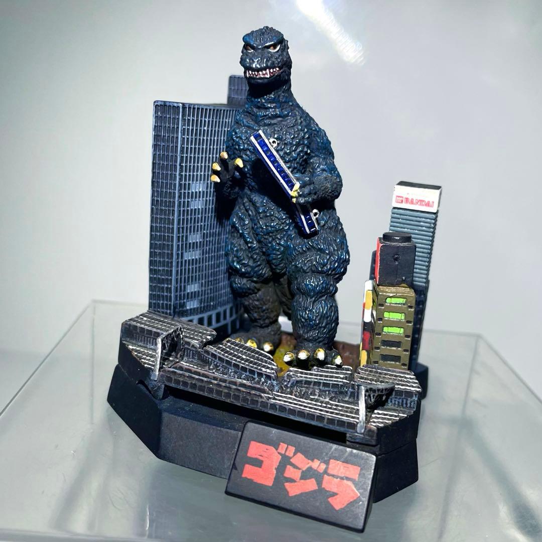 【美品】ゴジラ全集 ゴジラ 1984 酒井ゆうじプロデュース ビル街 破壊情景