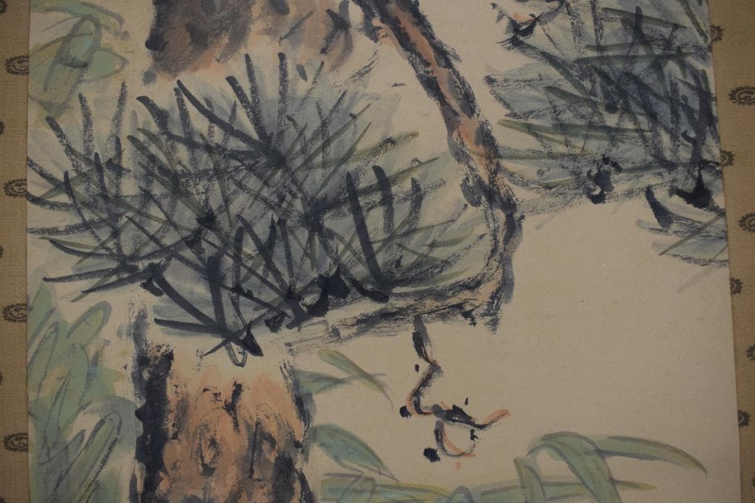 真作】小川千甕/松竹梅図/掛軸☆宝船☆Z-538 - メルカリ