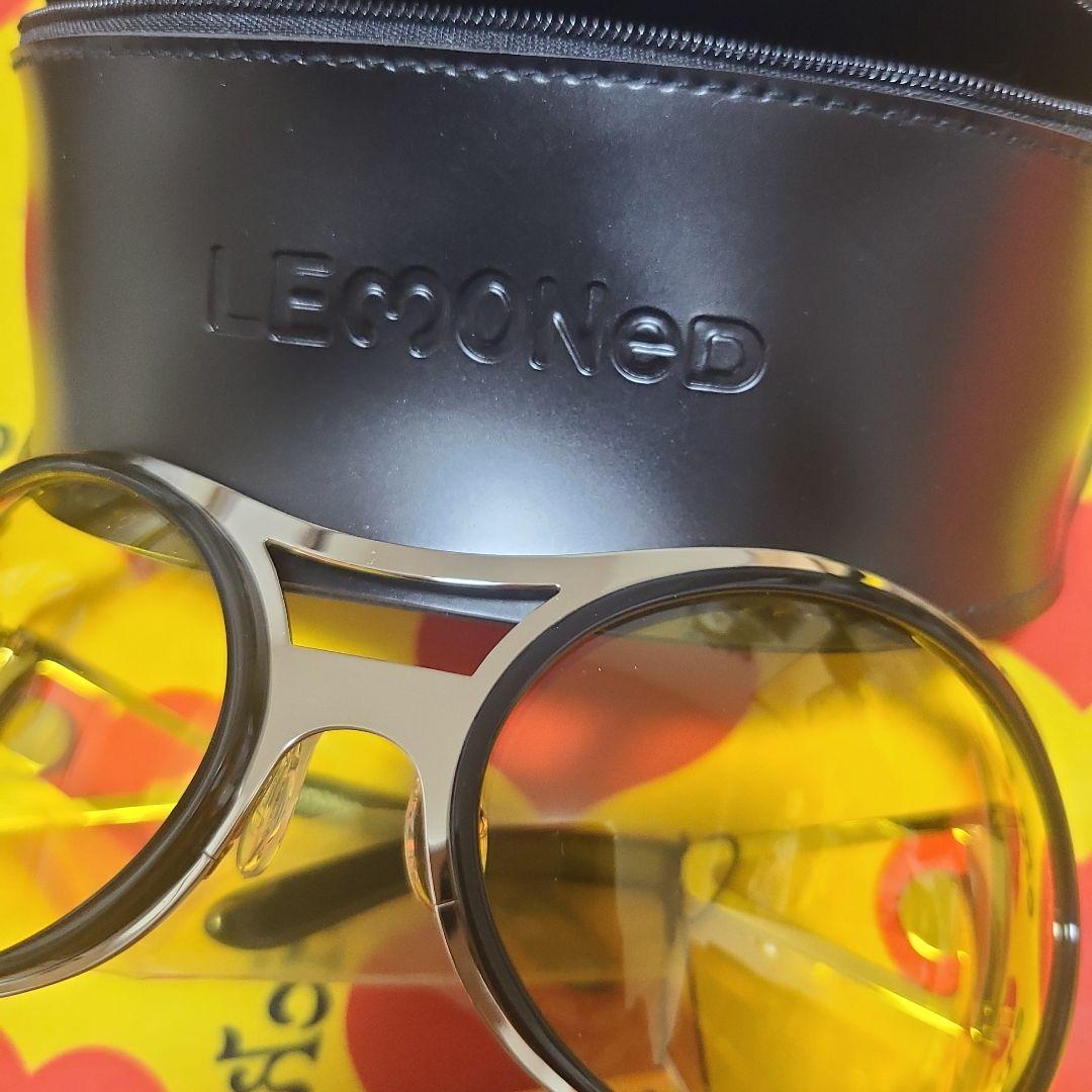LEMONED サングラス イエローレンズ ケース付き