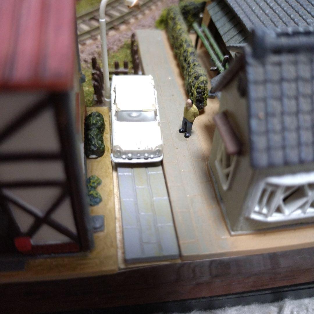 Nゲージ 鉄道模型 街並み ジオラマ