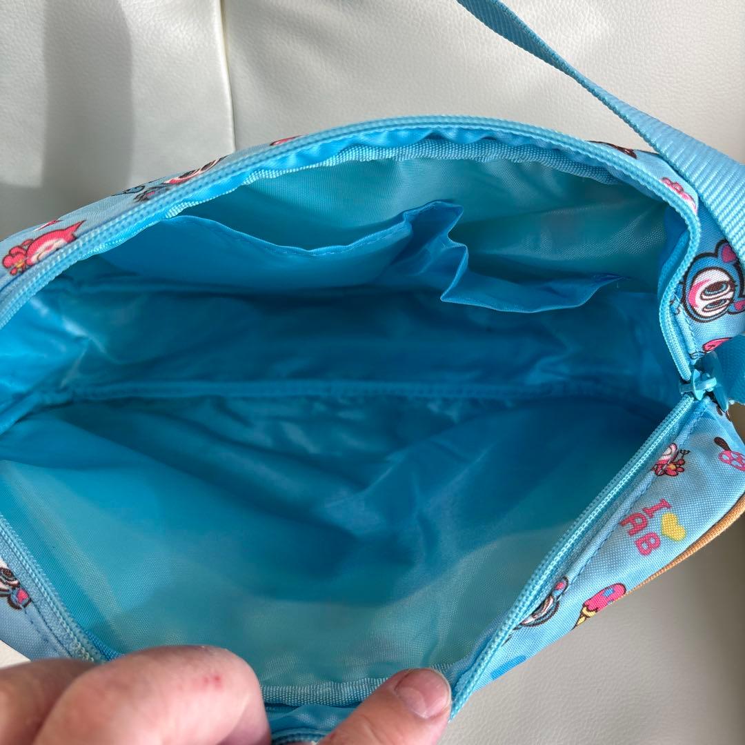 レア中古】ANGEL BLUEの水色ショルダーバッグ 平成レトロ ANGEL BLUE