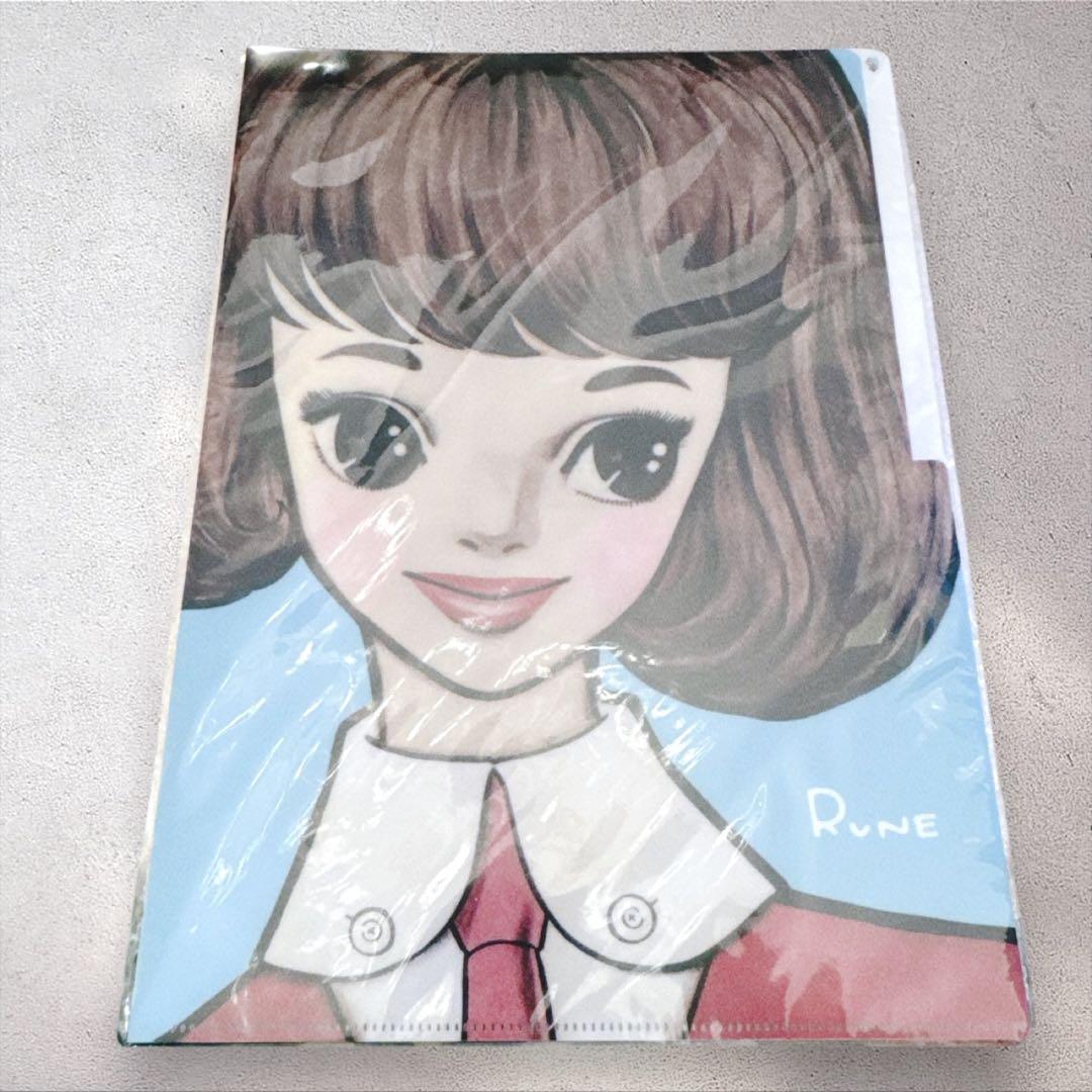 内藤ルネ アートパネル ノート チケットホルダー クリアファイル