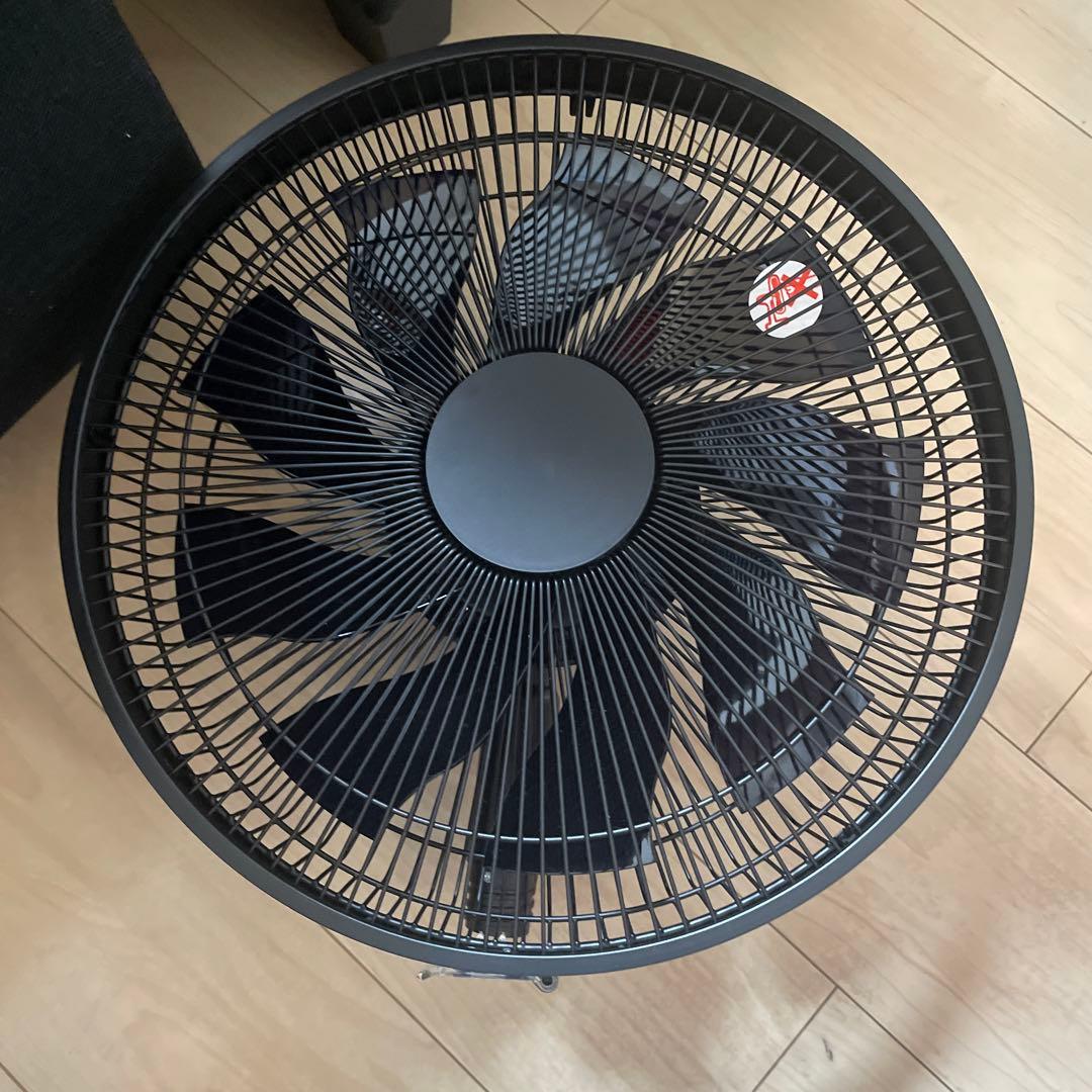 [山善]扇風機コンパクト収納DCモーターリモコン9枚羽根AHX-FGD301BK