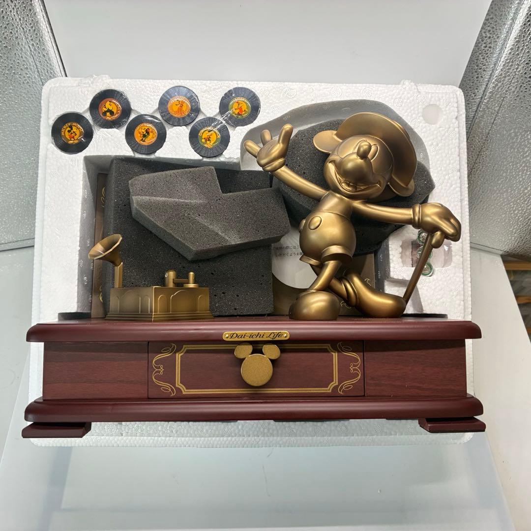 未使用品 ミッキーマウスのクラシカルメロディクロック　ディズー オルゴール