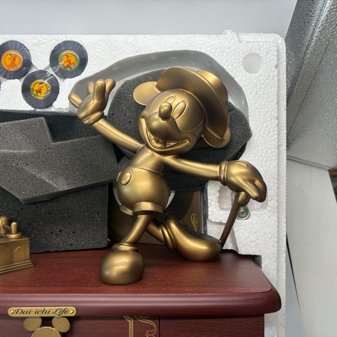 未使用品 ミッキーマウスのクラシカルメロディクロック　ディズー オルゴール