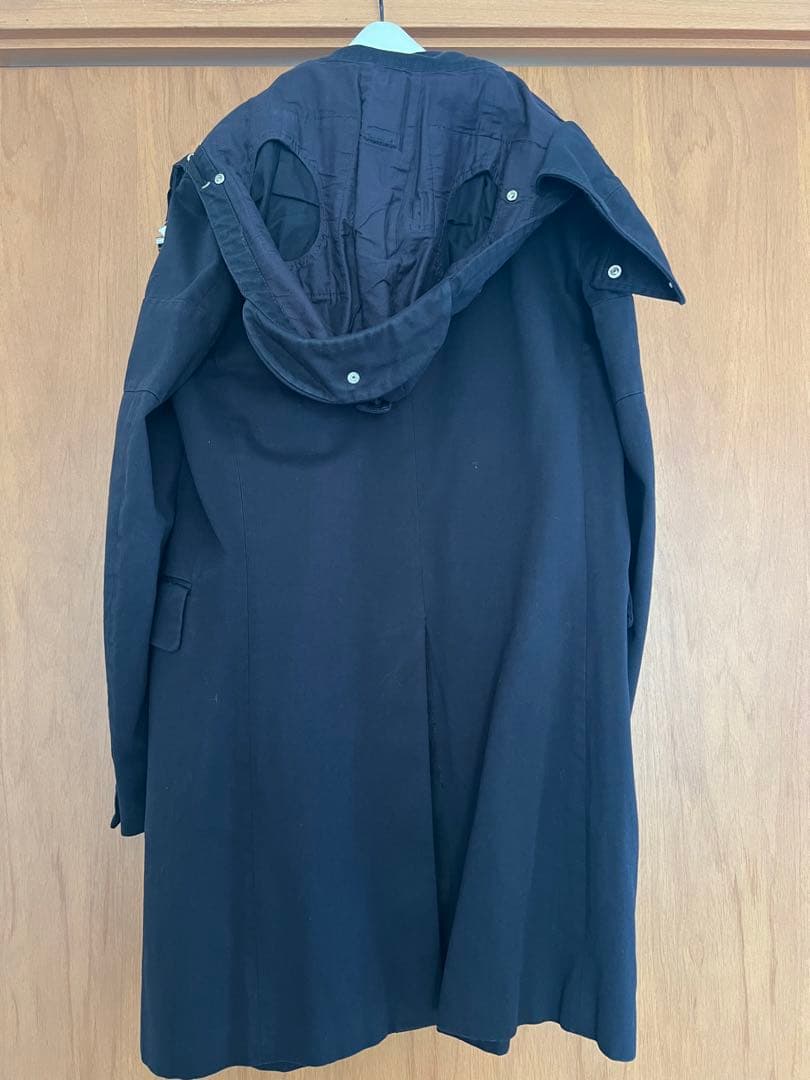 sacai ミリタリーネイビーコート　※クリーニング済