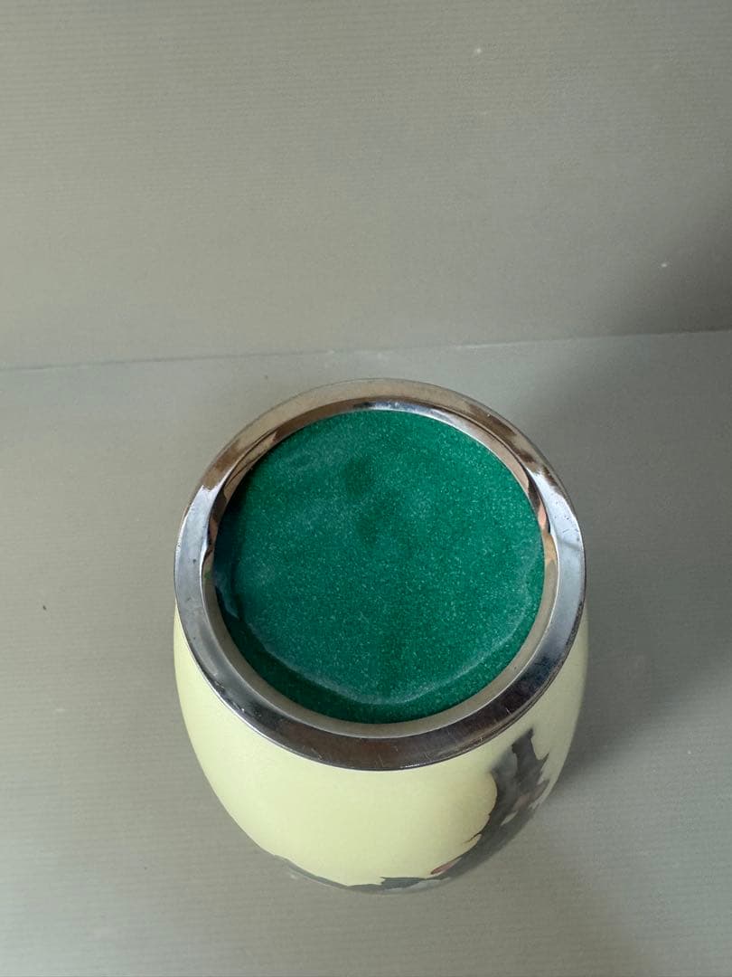 2458 七宝焼　景泰藍　琺瑯　花瓶