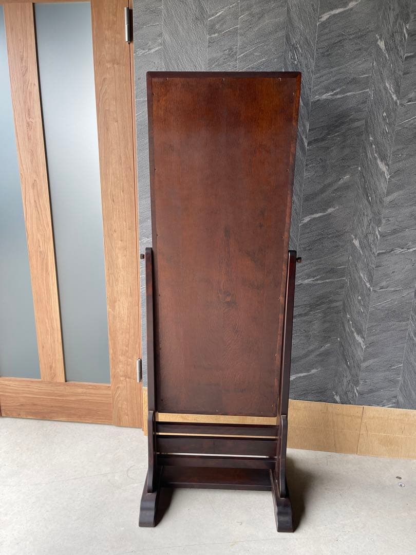 北海道民芸家具 姿見 鏡