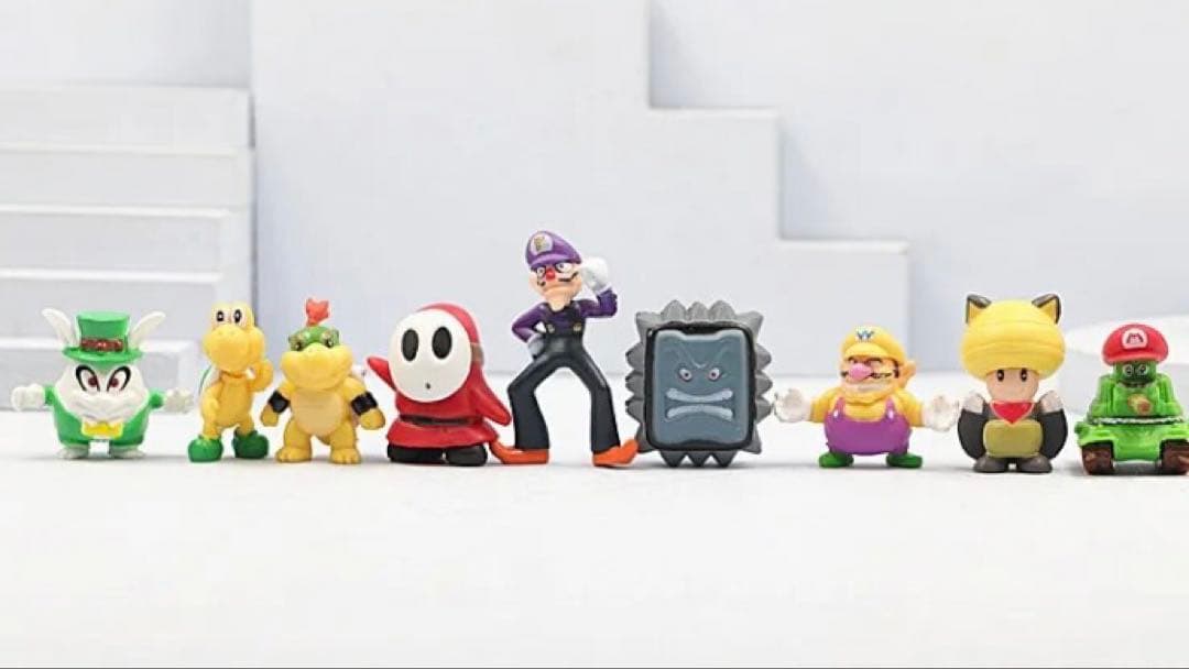 [新品] マリオ フィギュア 48体セット 1/2
