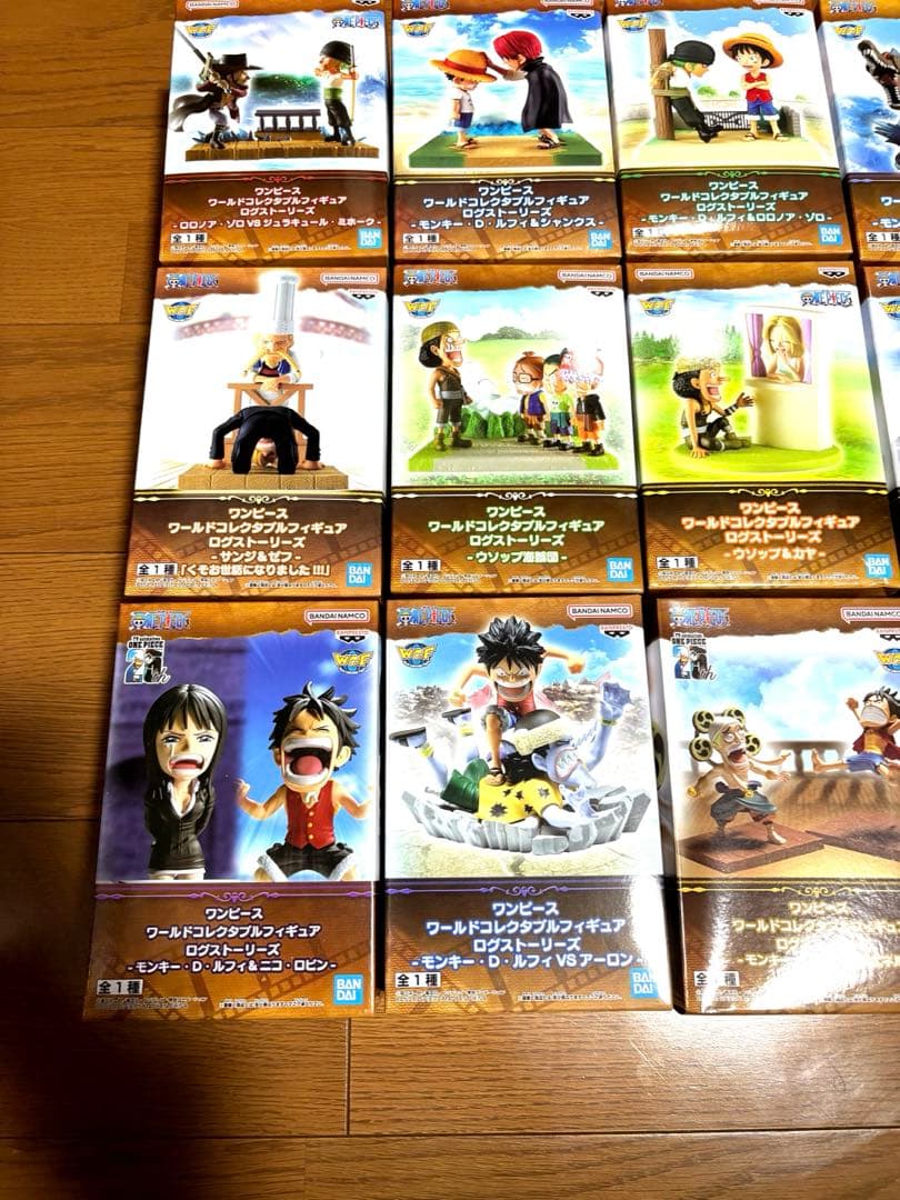 ワンピース ワールドコレクタブルフィギュア 全16種セット