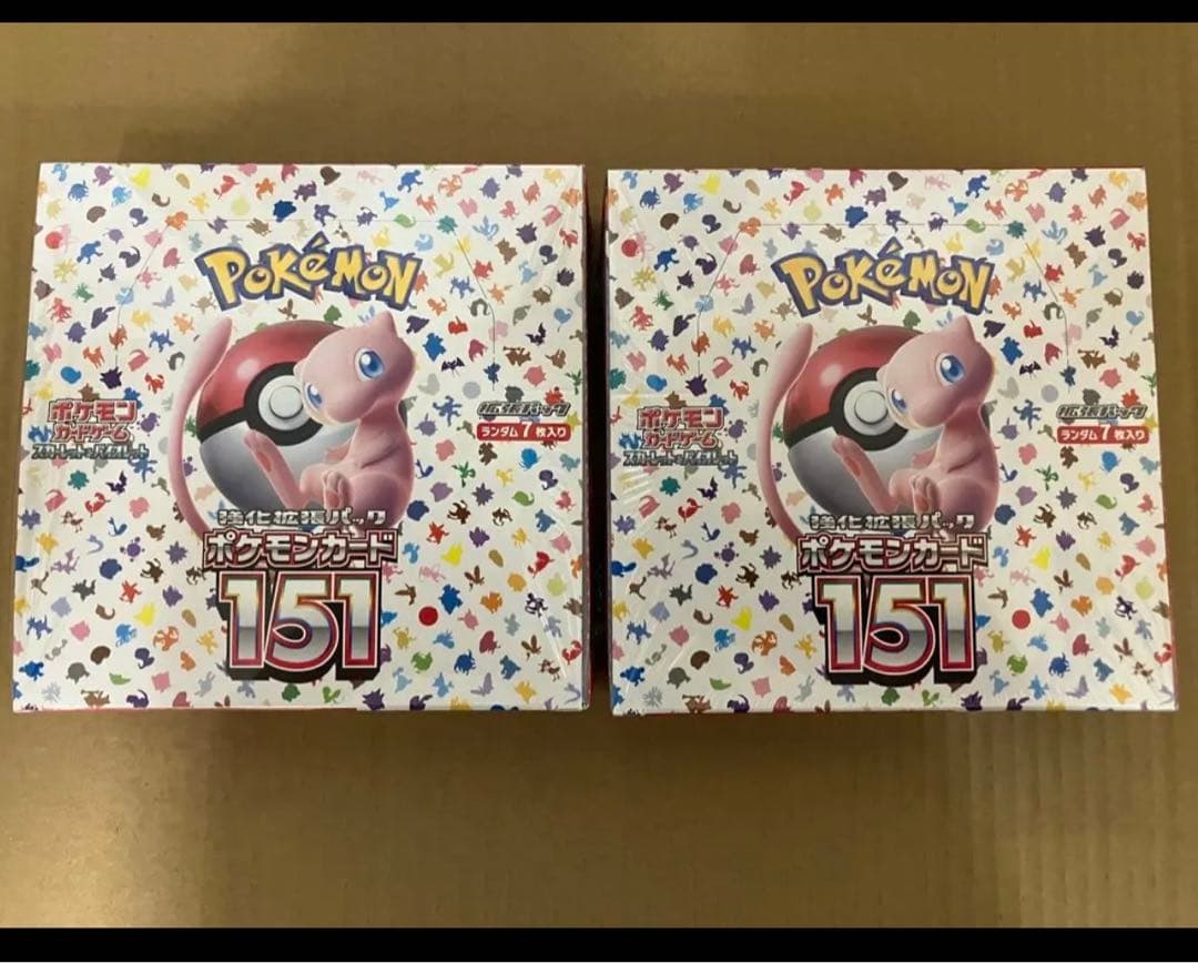 ポケモンカード151シュリンク付き2box 24時間以内郵送可能 S1