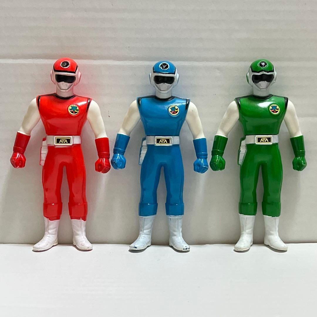 ☆フラッシュマン バイオブレンド ソフビ 10体セット☆