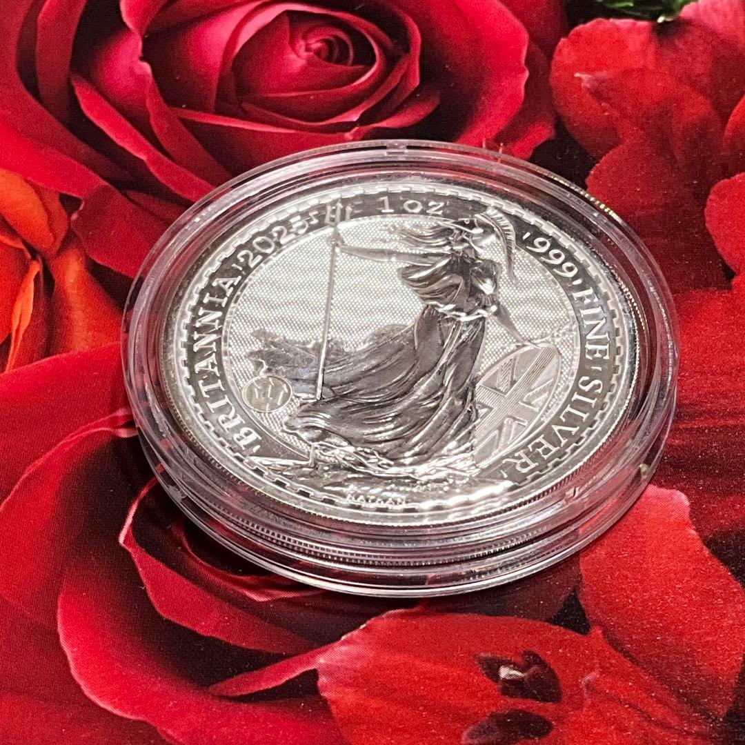 本物保証　2025年 イギリス　ブリタニア 銀貨 1オンス 1oz 純銀