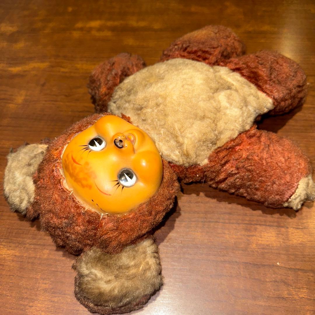 Rushton/ラシュトン ラバーフェイス ベア ぬいぐるみ パイカットアイ