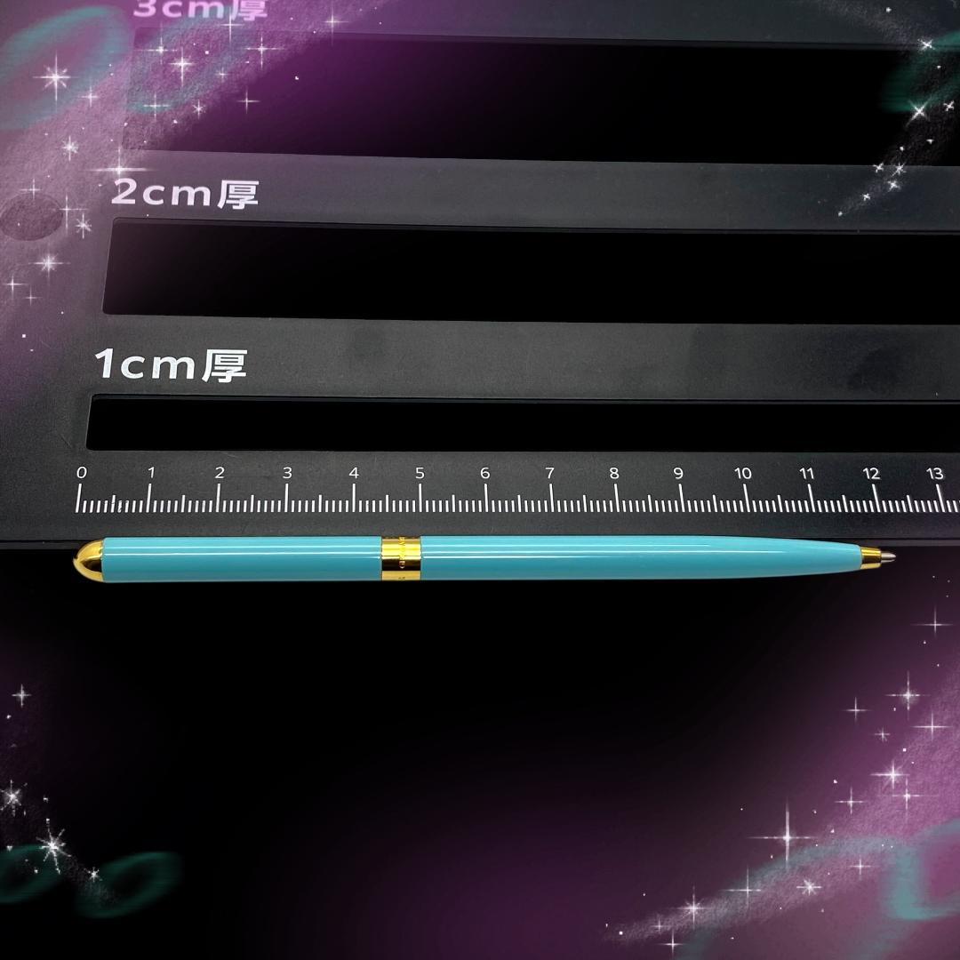 《美品》 ティファニー スリムボールペン ツイスト式 ティファニーカラー