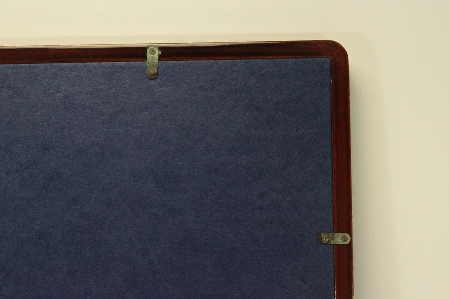 歌舞伎 二代目 市川猿乃助 隈取 額装 希少品 初代 猿翁(ZE446)