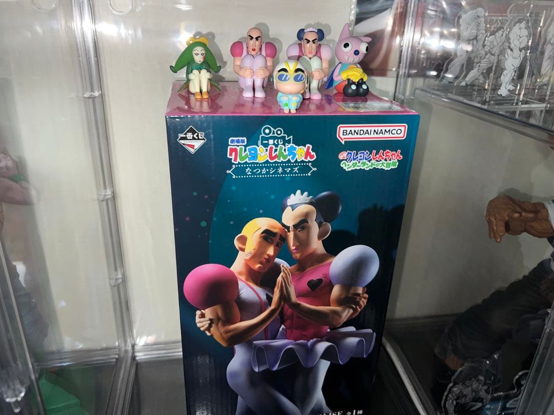 一番くじ クレヨンしんちゃん 【新品未開封】 B賞マカオとジョマ＋おまけ