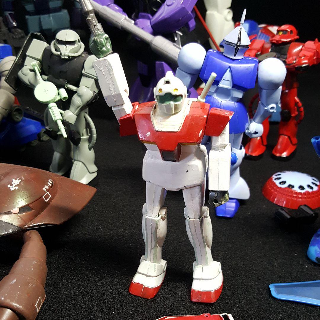 ガンプラ】激レア 初代出版 40年以上前10体 ジャンク品 昭和レトロ 当時