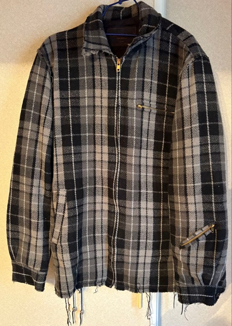 アンダーカバーUndercoverism チェック柄ジャケット L